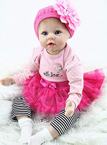 image for Pedolltree Reborn Baby Dolls Clothes Baby Girl Clothing Tutu Skirt Out