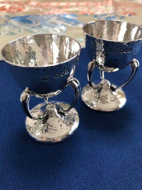 アンティークシルバー マッピン&ウェップ エッグスタンド アンティーク