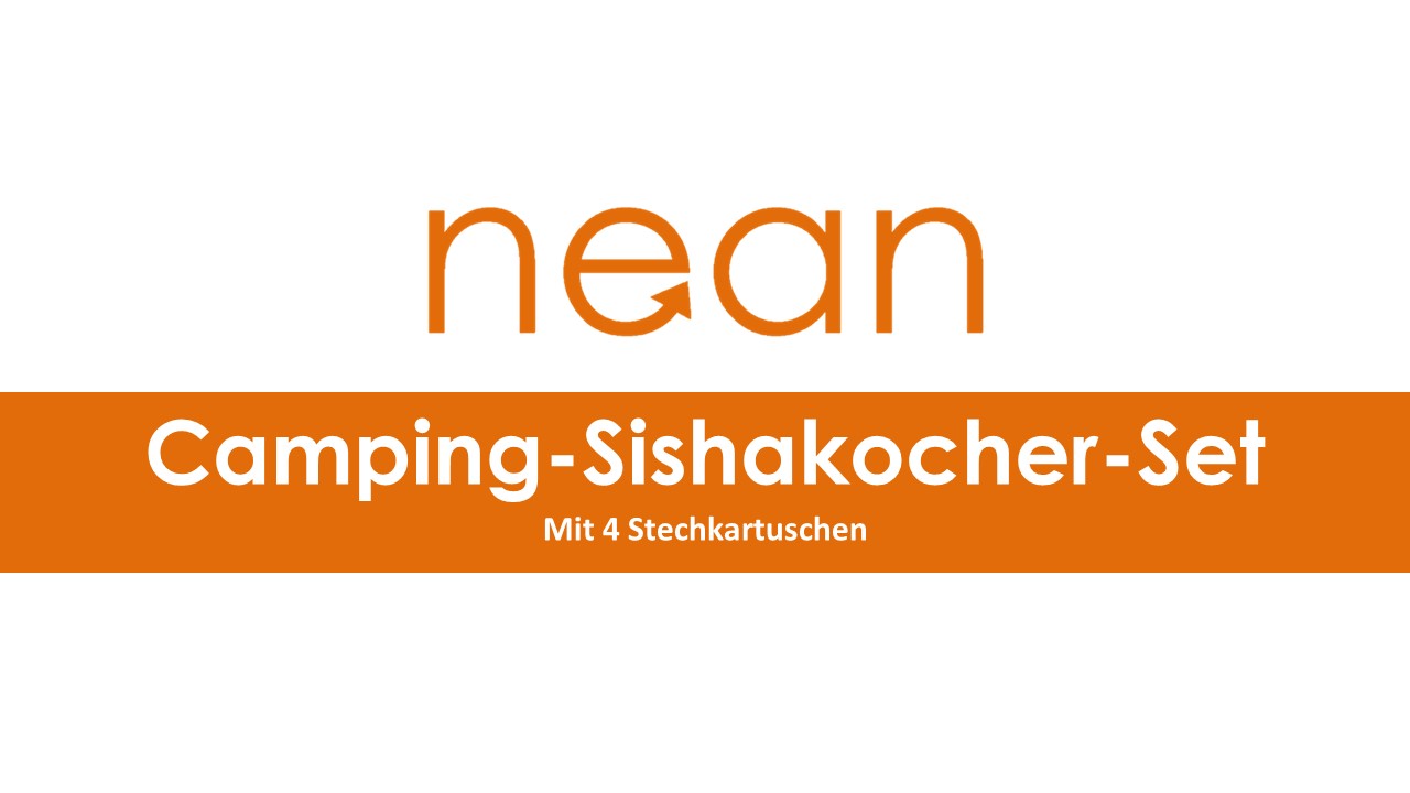 nean moderner Gas Campingkocher für Gaskartuschen/Stechkartuschen Gaskocher Gasbrenner Shishabrenner Shisha… – Bild 8