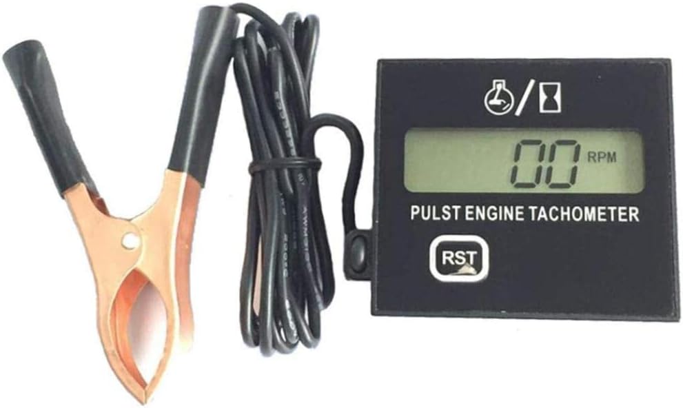 Gasoline Engine Lawn Mower High Tachometer Digital Display Inductive