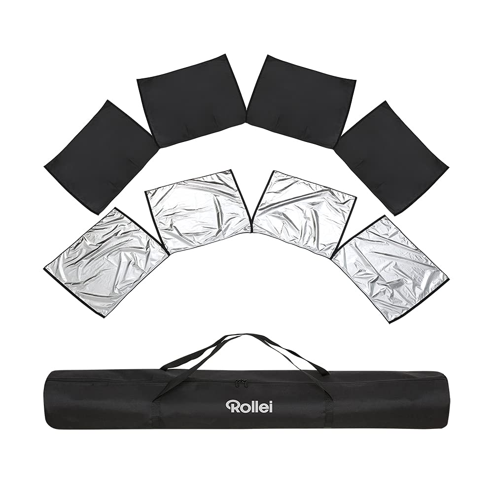 Rollei Balon softbox z kurtyną kontrolną światła, 100 cm okrągły former światła z typu Bowens typu S bagnetowy do studyjnych lamp błyskowych i świateł LED