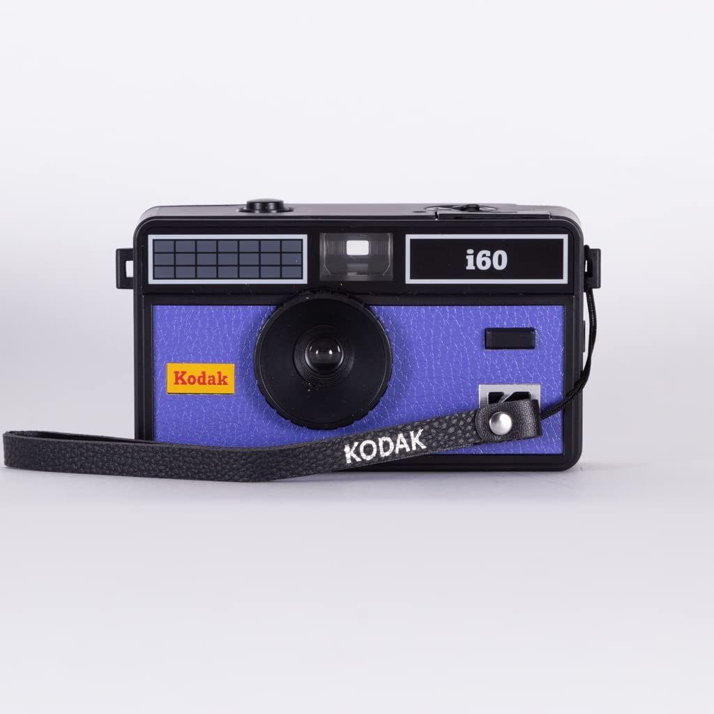 Kodak i60 Cámara de película Reutilizable de 35 mm, Estilo Retro, sin Enfoque, Flash Integrado, Prensa y Flash emergente (Muy Peri)