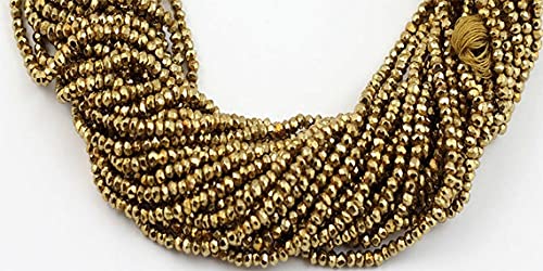 Rondelles en pyrite LKBEADS pour fabriquer des bijoux bohèmes chics faits main