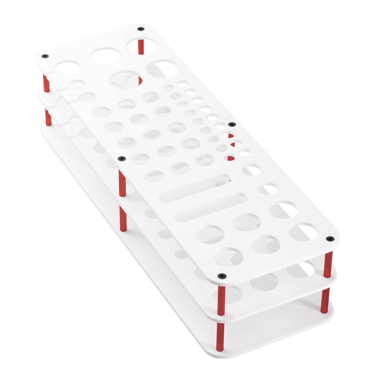 Woedpez White Screwdriver Storage Rack Multifunctional Maintenance Holder Electronic Component Screwdriver Tweezers Tool Marker Scissors Pliers Storage Rack