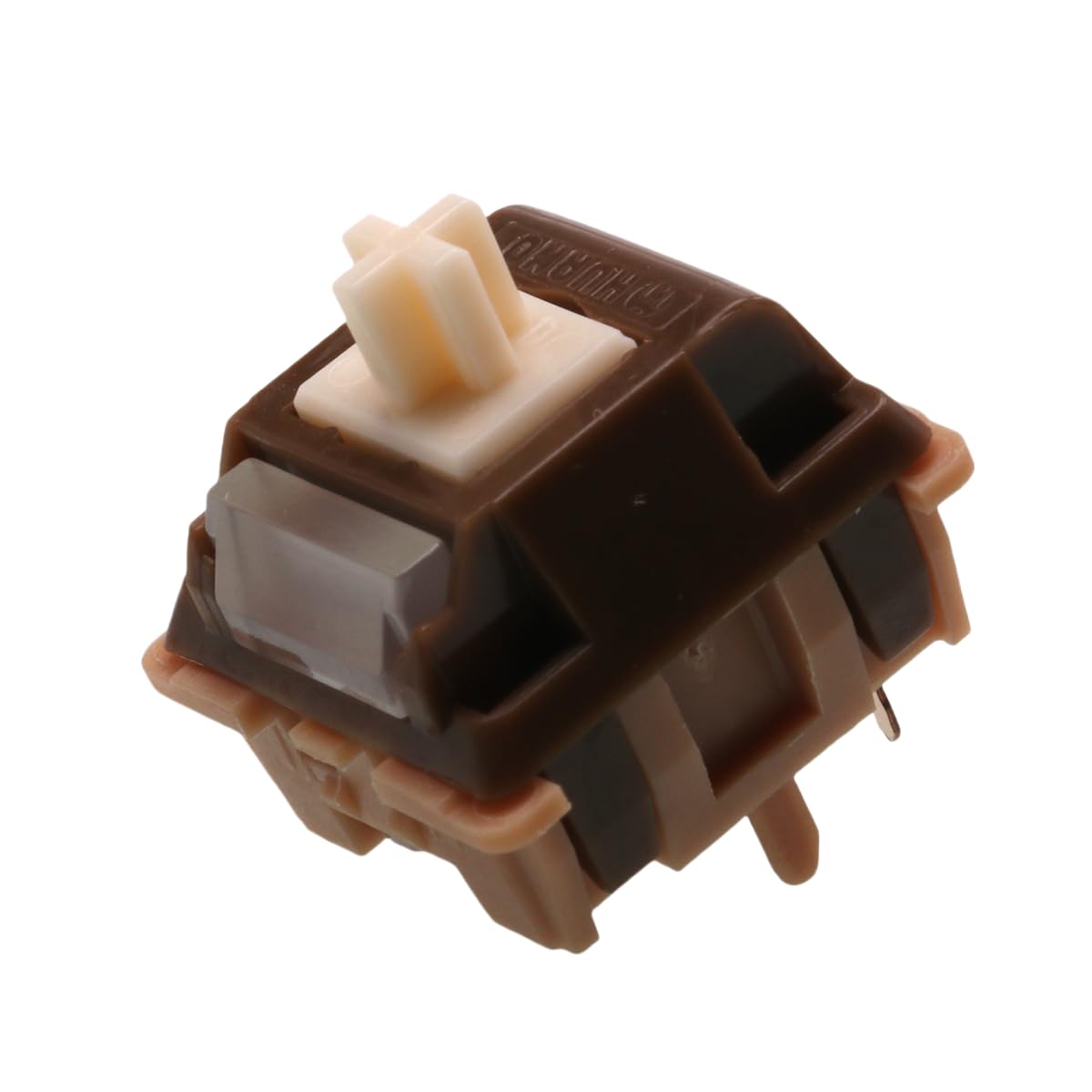 Caramel Latte V2 liniowe wstępnie nasmarowane 5-pinowe przełączniki do klawiatury mechanicznej MX - 45 g przełącznik do gier i pisania z płynną reakcją liniową, możliwość wymiany na gorąco do