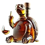 Photo Gallery lanyijincheng set di decanter per whisky, bottiglie in vetro a forma di animale, espositore da bar, contenitore decorativo per liquori (stile tartaruga) Photo Gallery lanyijincheng set di decanter per whisky, bottiglie in vetro a forma di animale, espositore da bar, contenitore decorativo per liquori (stile tartaruga)