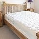NRS Healthcare Klapp EasyFit Bettschutz P42434 Wei脽, Nottingham Nightguard Safety Guard, SMSIT-P42434