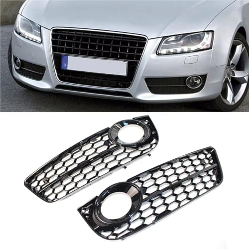 Parrilla de faro antiniebla para coche Audi A5 Cabriolet rejilla parachoques delantero 2010 2011 2