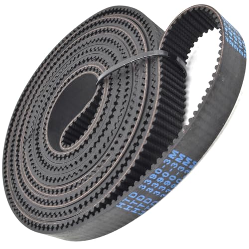 Courroie HTD 3M anti-glissement 4698mm pour corriger les erreurs d'alignement mécanique synchrone