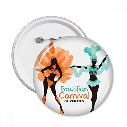 Pins Carnaval du Brésil XXL pour personnaliser vos tenues de fête et soirées à thème