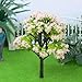 Woohome 50 PCS Miniature Trees Mixed Model Trees Pink Accessories Model Train Scenery Architecture Trees Fake Trees for Building Model, Model Scenery with No Bases for DIY Crafts