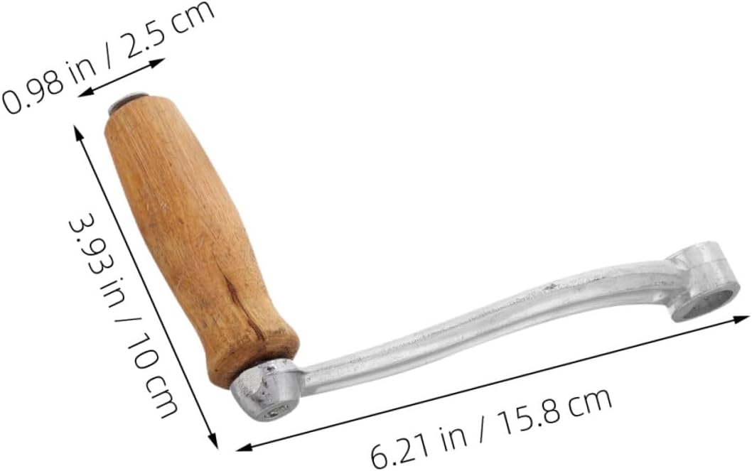 Manual Meat Grinder Handle 2pcs Heavy Duty Crank for Household Countertop Meat Mincer Tool Suitable for Home Cooking and Outdoor Use