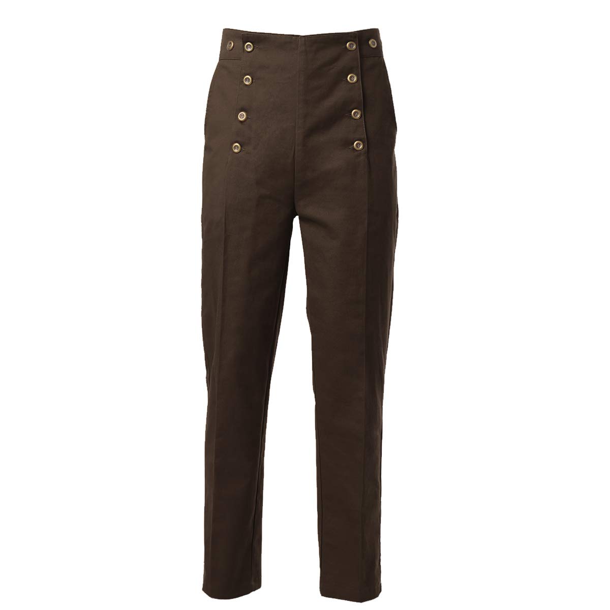 Graceart Men's Green Steampunk Victorian Gothic Punk Vampire Trouser Cosplay Costume (S, )