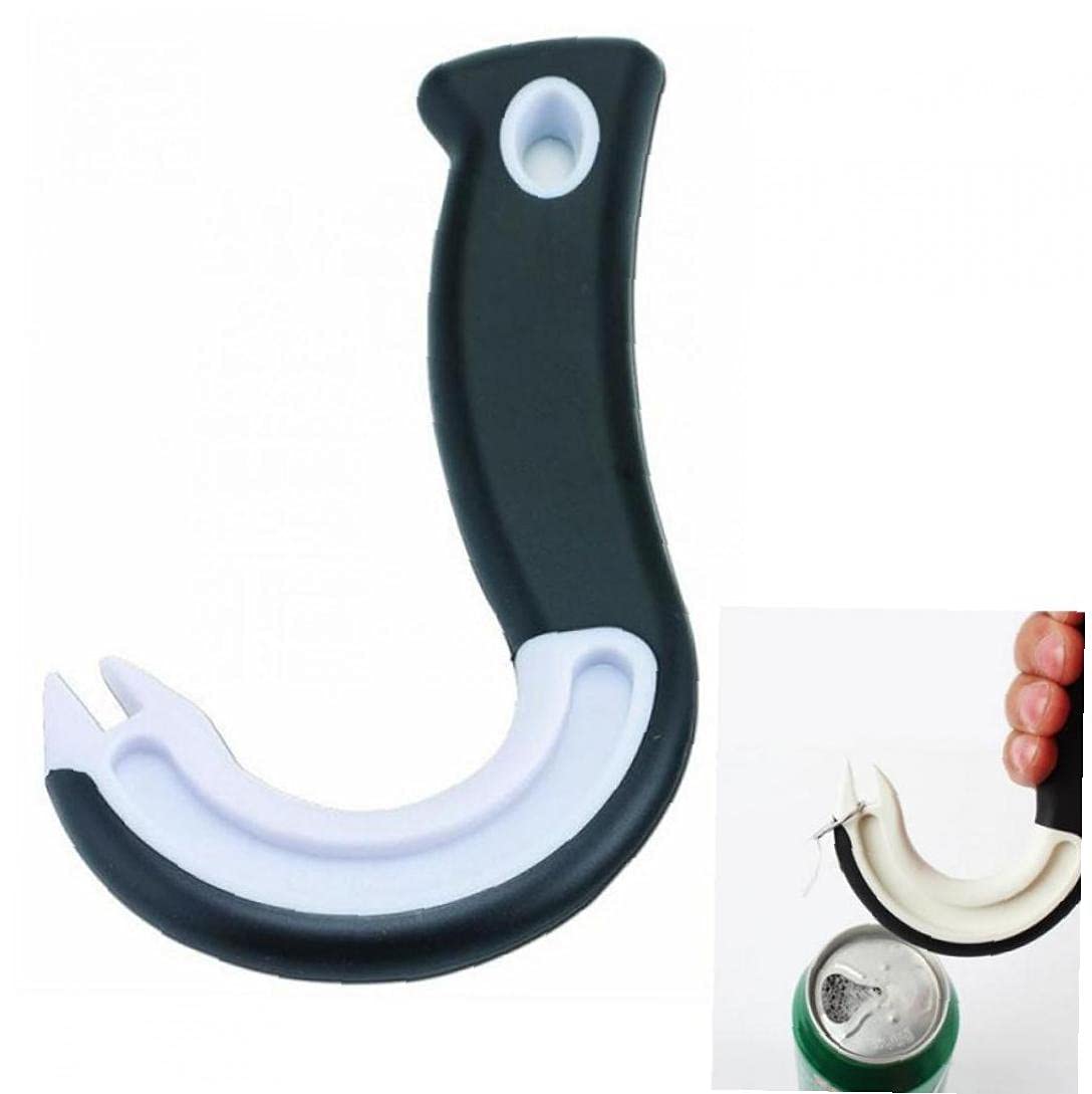 Abridor De Latas Con Anillo De Plástico – Ayuda Para Discapacidad O Artritis – Tapa Fácil De Agarrar