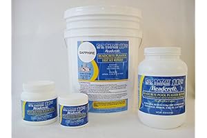 EZP-2026 1 lbs NPT JewelScapes Classic Series Ice Rink Glass Bead Plaster