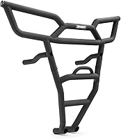 Vista 8 de SuperATV Parachoques trasero para Polaris RZR XP Turbo/RZR XP 4 Turbo 2016-2018, negro antiarrugas, tubo de acero resistente de 1.75 pulgadas