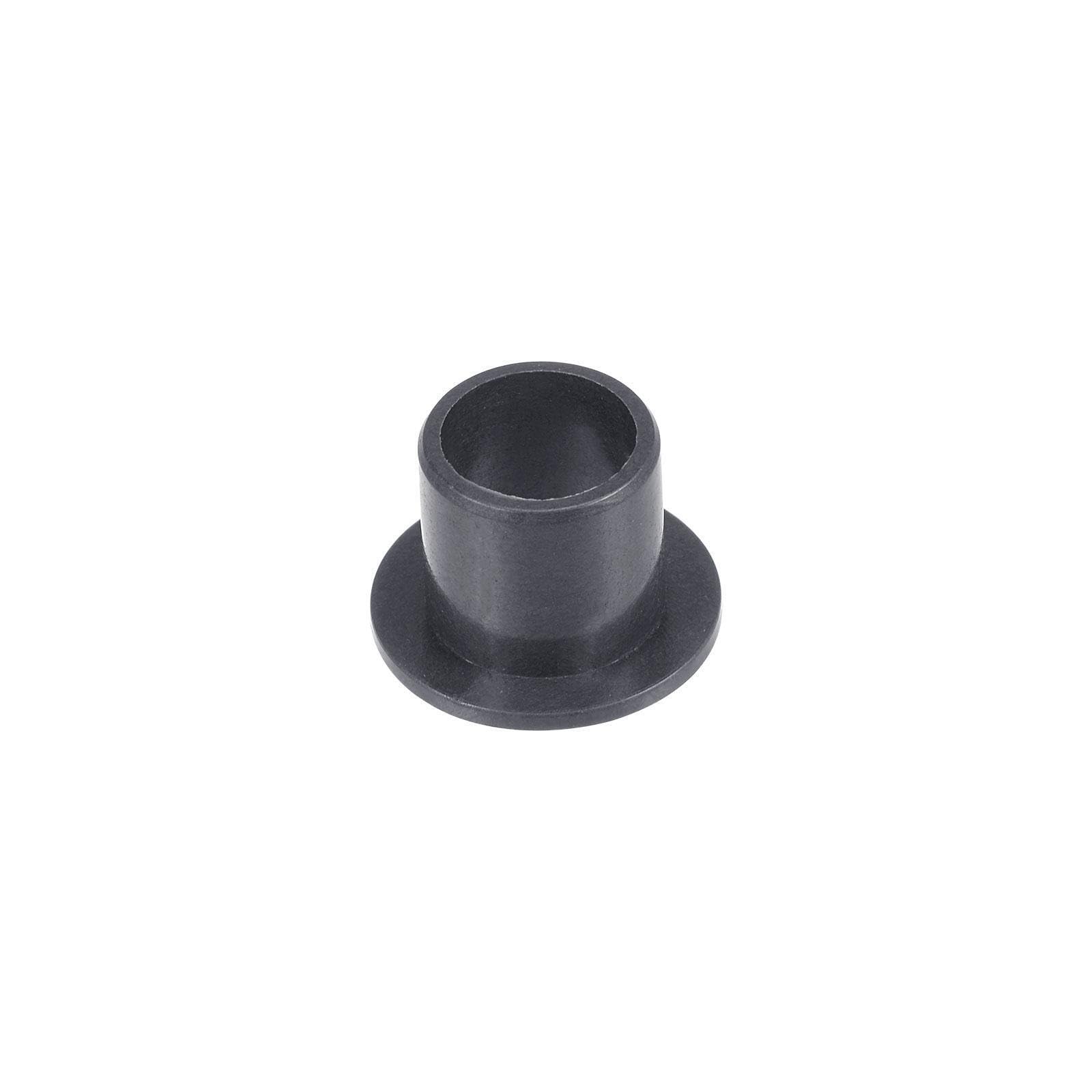 Tool Parts and Accessories Flanged Sleeve Bearings 8mmx10mmx10mm POM Wrapped Oilless Bushings Black (#CN-140824-04698)