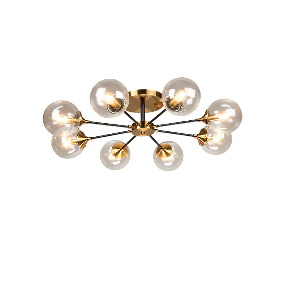 Lustre E14 Mid-Century pour éliminer les éclairages agressifs avec son verre fumé apaisant