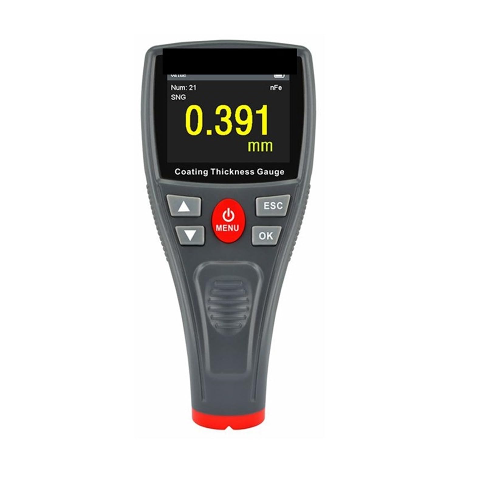Spessimetro Vernice, Automotive Calibro di Spessore della Vernice for Auto Vernice Vernice Film Coating Meter 1500um 59mil LCD Carrozzeria Detailing Strumento WT2110