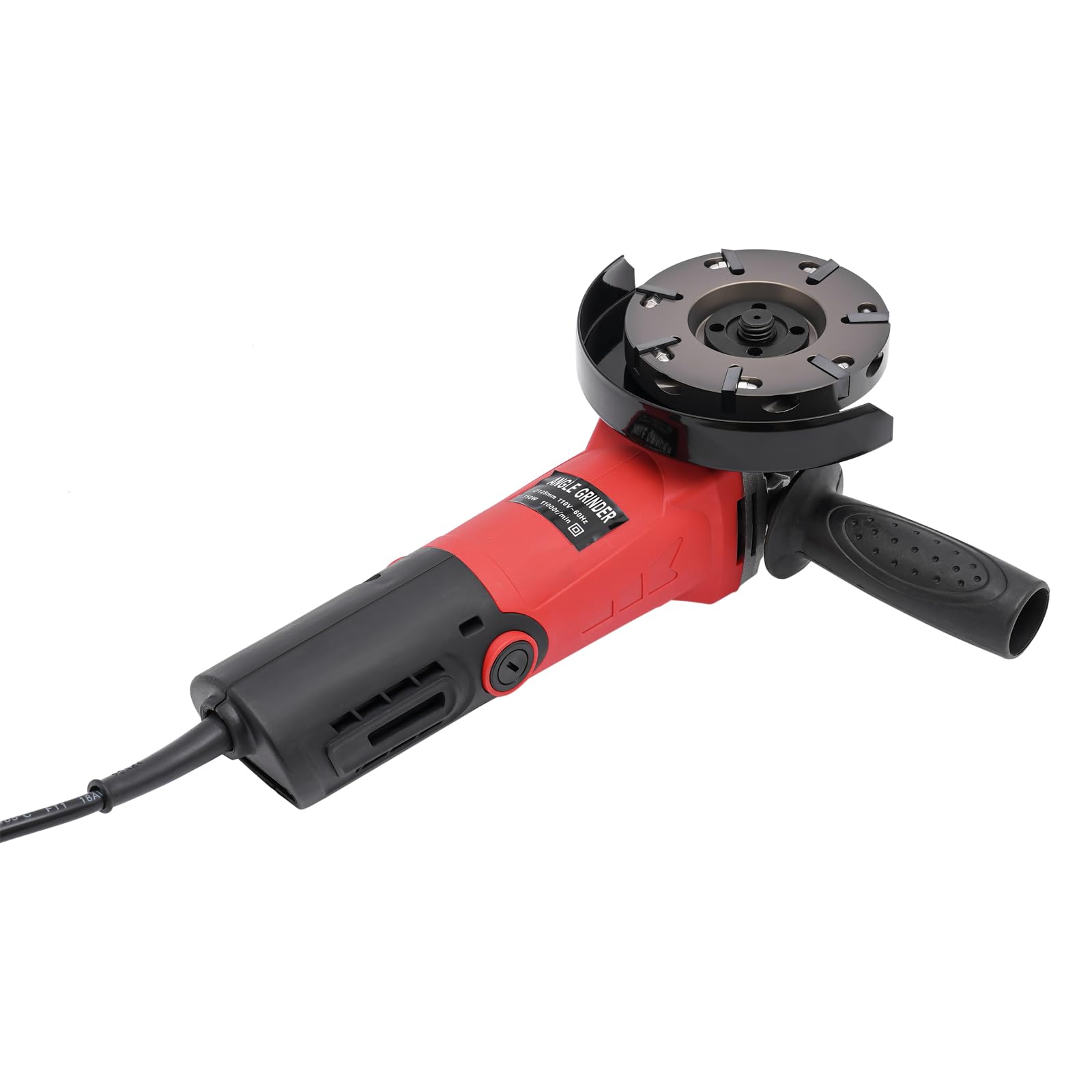 Purptarol 750W Power Angle Grinder Tool, 11000Rpm Electric Animal Hoof Trimmer with Cutting Grinding Wheels and 7 Blades for Cows, Horses, Donkeys, Sheep