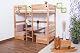 Hochbett mit Schreibtisch – Funktionsbett für Kinder