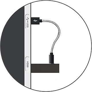 Power Cable for Fire Stick, USB Cable for Fire Stick Power up Your Fire Stick from Your TV's USB Port, Micro USB Cable for Fire Stick, Chromecast, Roku Stick, 2 Pack 30cm, Multicolored