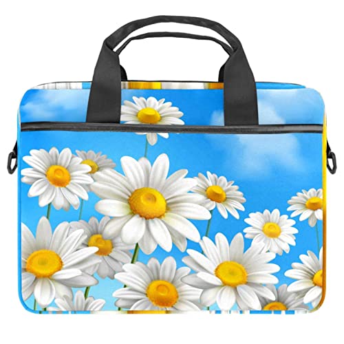 Funda crossbody para portátil de 13.3 pulgadas antichoque con asa bandolera ajustable