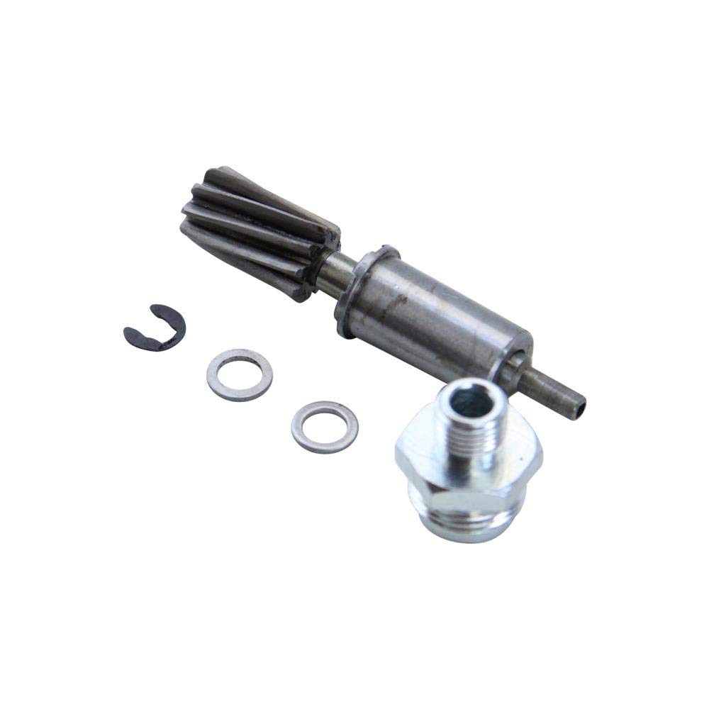 Tachoantrieb Tachoschnecke kompatibel mit Hercules R50S 220K G3 KTM Comet Ponny Sachs 50/3 50/4 Motor Tacho Antrieb Schnecke Tachozählerantrieb