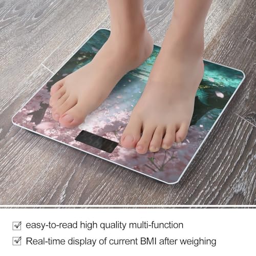 Báscula Digital de Baño con Alta Precisión y Pantalla LCD miniatura 5