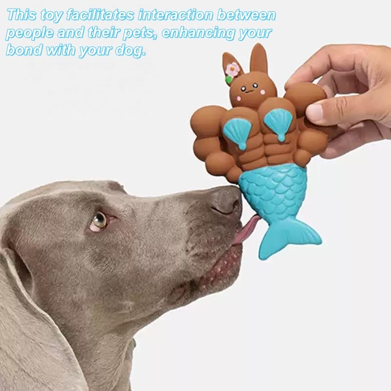 Juguete mordible de látex para perros medianos y grandes miniatura 4