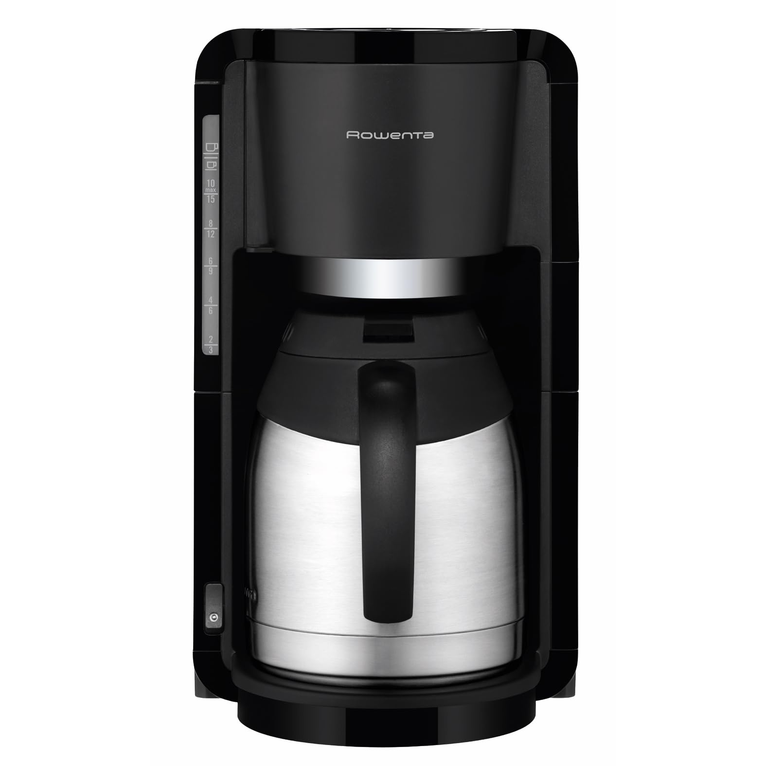 Rowenta CT 3818 Edelstahl Thermo Kaffeemaschine schwarz