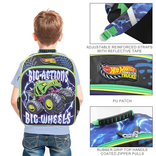 Hot Wheels Big Actions Big Wheels Monster Truck 16" Backpack4