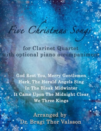 Five Christmas Songs for Clarinet Quartet