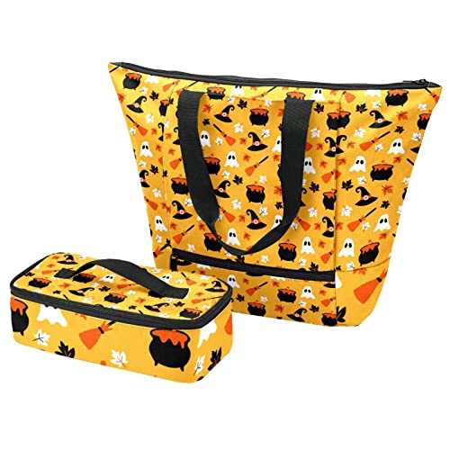 Grand sac fourre-tout Happy Halloween : finis les repas renversés