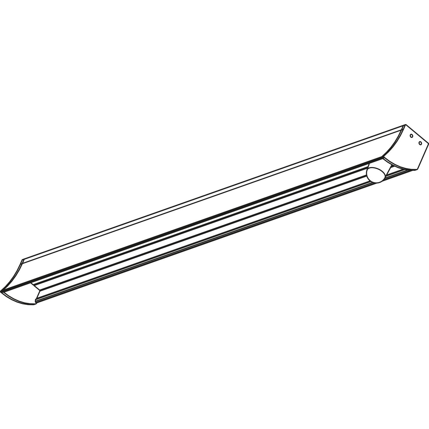 L&S LED Sensor IR Anbauleuchte Insider, Schrankbeleuchtung mit Bewegungsmelder L 1161mm DualColor, 12V - 15W, Alu eloxiert natur