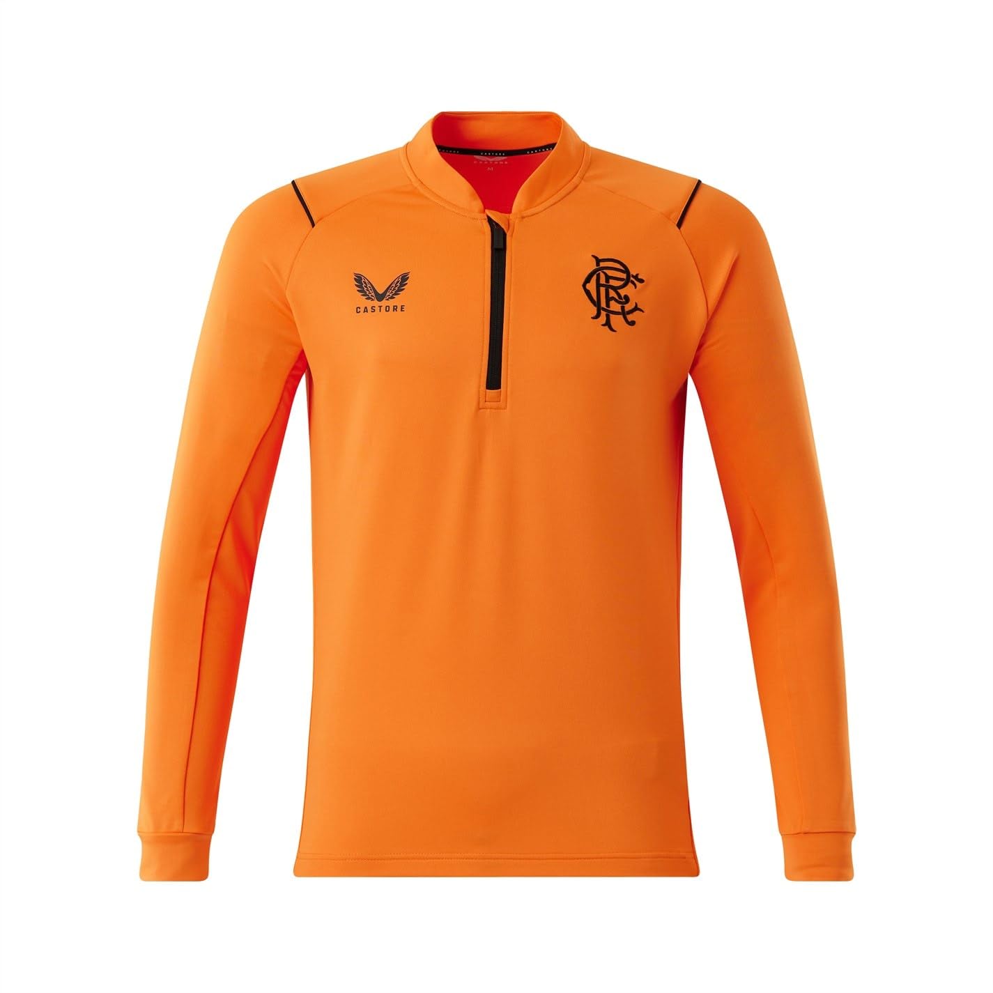 Castore Men's Orange Rangers Quarter Zip Top Large
