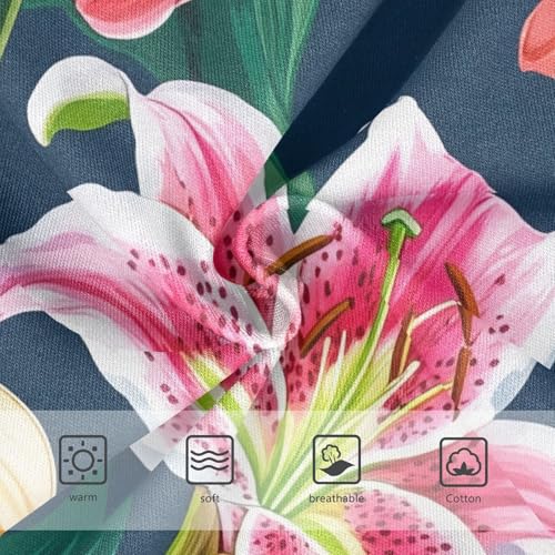 Durable Toddler Underwear Custom 2t Cotton Panties Little Girl Colorful Floral Green Leaves Underpants Briefs3