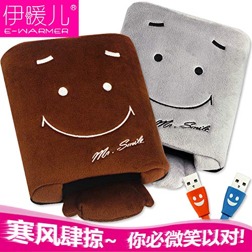 Preisvergleich Produktbild Smiley Mauspad Heizung Heizkissen Handwärmer Winter Warme Handschuhe Computer-mauspad Armschienenlächeln