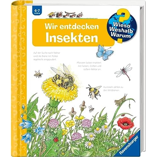 Schmidt Spiele 40893 Heuschrecken Poker, DREI Magier Kartenspiel, bunt 8 Wieso? Weshalb? Warum?, Band 39: Wir entdecken Insekten (Wieso? Weshalb? Warum?, 39)