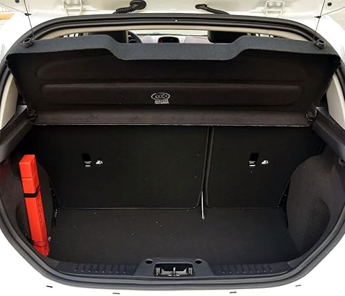 Miniatura 2 de Marretoo Cubierta de carga para Ford Fiesta 2011-2019 para Ford Fiesta, accesorios para maletero trasero, cubierta de maletero no retráctil