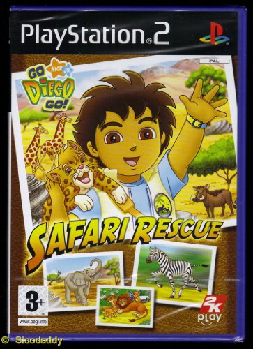 Take-Two Interactive Go, Diego, Go! Safari Rescue (PS2) vídeo - Juego (Diego, Go! Safari Rescue (PS2), PlayStation 2, Acción / Aventura)