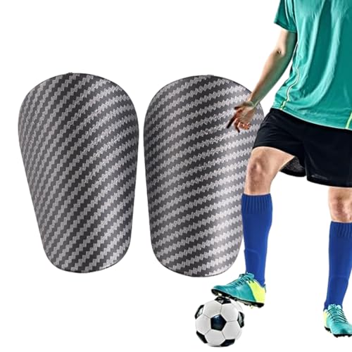 Miniespinilleras de fútbol, espinilleras deportivas juveniles, minialmohadillas, espinilleras curvadas de fútbol con interior EVA para patinar, esquí, béisbol, fútbol, equitación