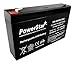 POWERSTAR Replaces 6V 9AH Sealed Lead Acid Rechargeable Batteries for F1 UPS Compatible with APC RBC18 PC7-6