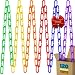Skoolzy Linking Math Manipulatives Learning Toys - 120 Rainbow Math Links Counters with Tote & Preschool Learning Activities eBook - Kids Counting Toys Kindergarten Fine Motor Skills with Tote