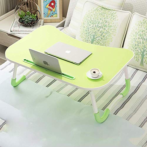 Laptop Tisch Wohnheim Schreibtisch Faltbarer Arbeitstisch Gaming Schreibtisch PC tragbare Studie Workstation Nachttisch für Bett Sofa Boden-Q