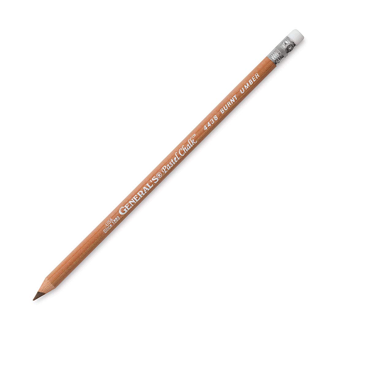 General's Pastel Chalk Pencils - Burnt Umber