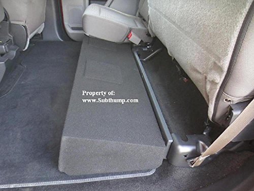 2015-2019 F150 Supercrew Dual 10 Downfire Subwoofer Box #TOP2