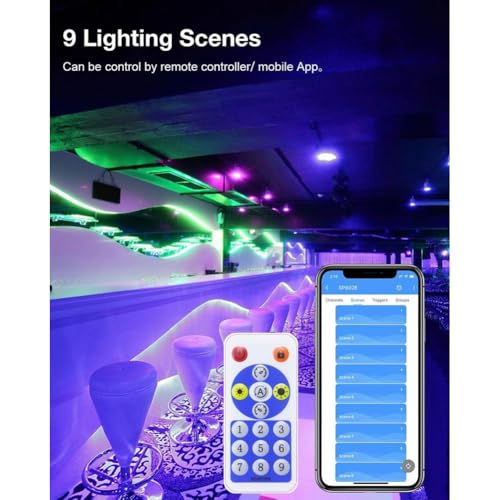 Controlador de Píxeles LED Bluetooth con app para smartphone y 4 salidas 3