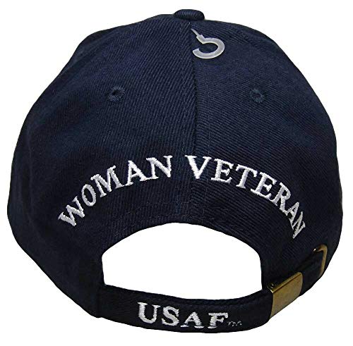 Gorra bordada azul para mujer Trade Winds US Air Force miniatura 5
