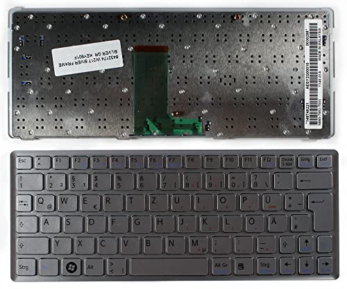 Clavier PC portable Sony Vaio VPC-W217 Power4Laptops argent disposition allemande de rechange